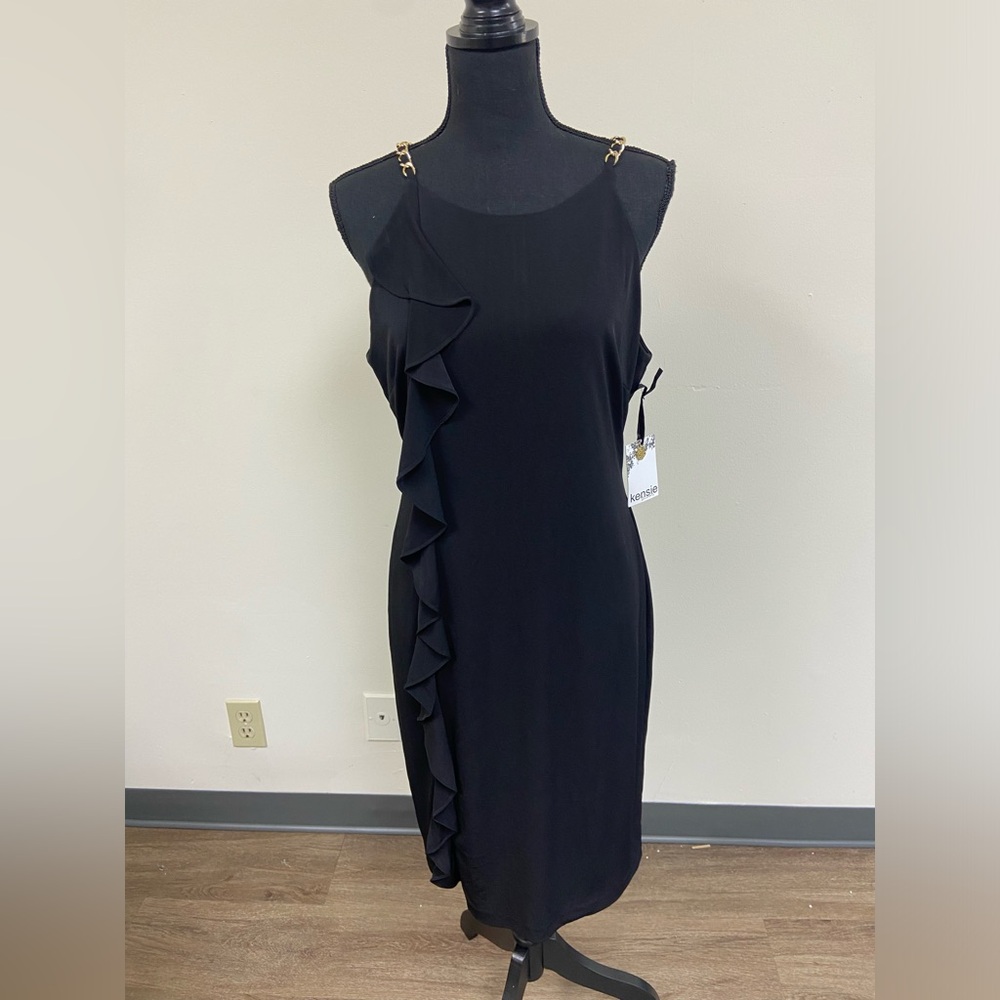 Kensie side ruffle dress